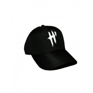 Casquette H'echbone noir